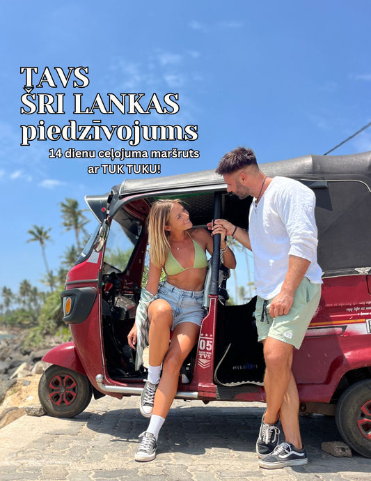 Ceļojuma plāns "Tavs Šri Lankas piedzīvojums"